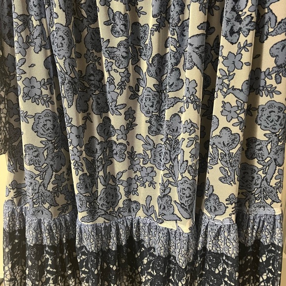 Floral Print Babydoll Dress - Picture 7 of 7